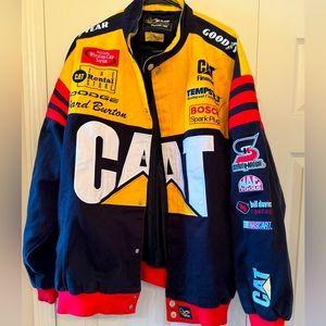 Vintage Ward Burton Bill Davis Racing NASCAR Jacket